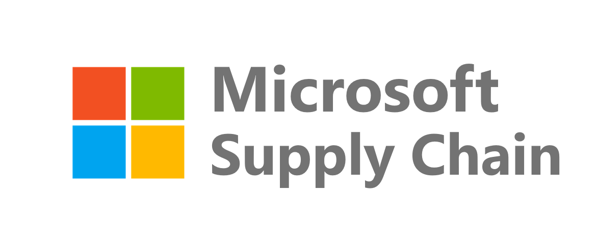 Microsoft Supply Chain Portal Homepage